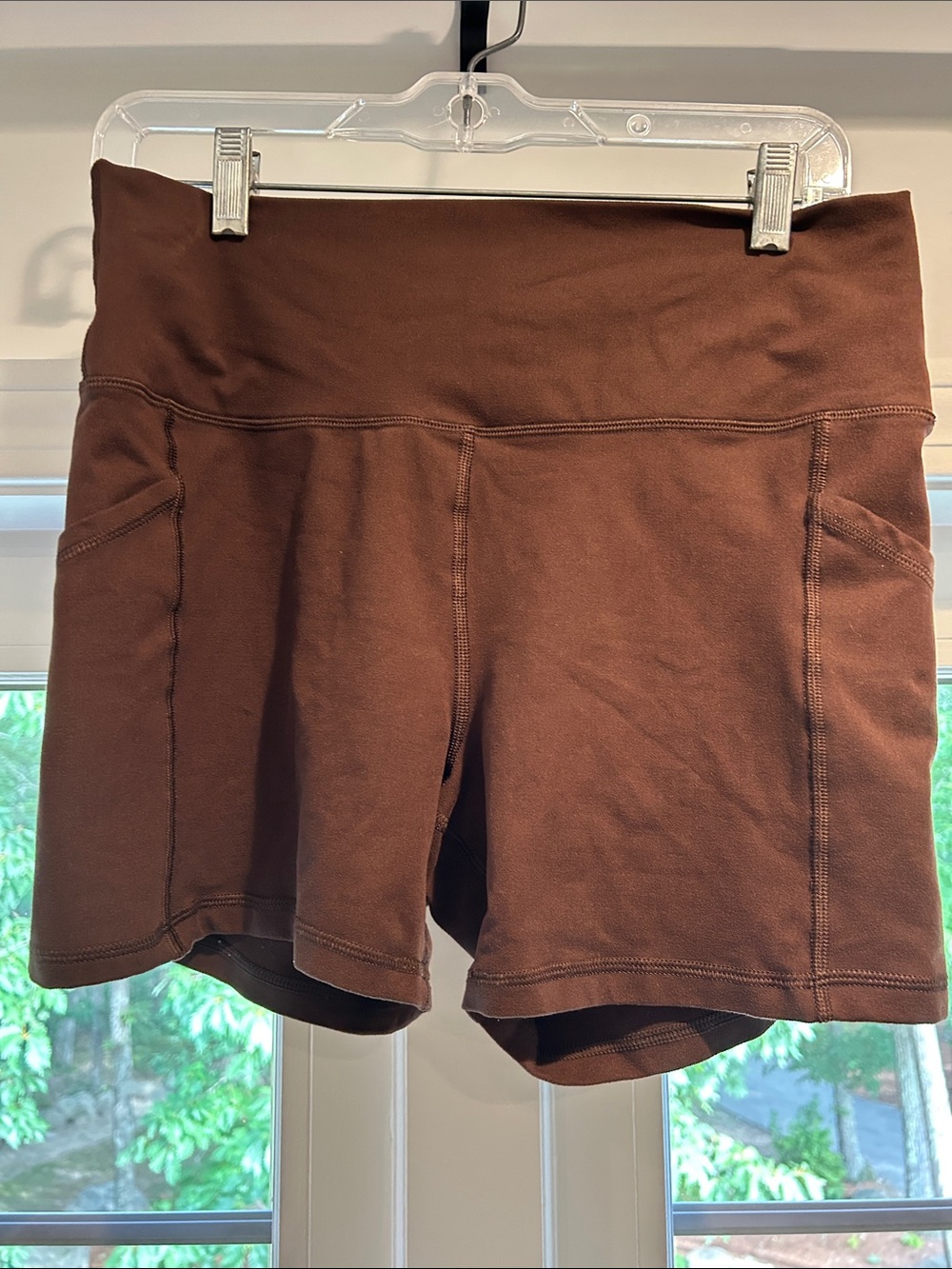 Aerie Women's High-Waist Brown Active Shorts